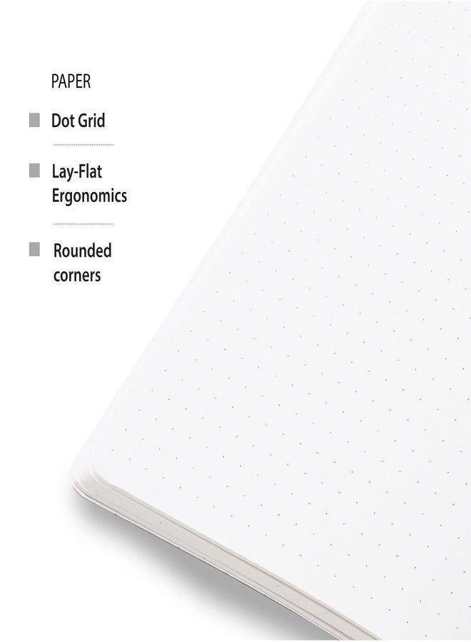 فيكطر نوطس دفتر ملاحظات فاكتور نوتس 120 جرام/متر مربع A5: شبكة منقطة | 160 صفحة (بريث) - Image 3