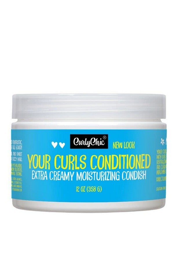 Curly Chic Curlychic Your Curls Conditioned Creamy Leave In Conditioner 11.5 Ounce - Image 3