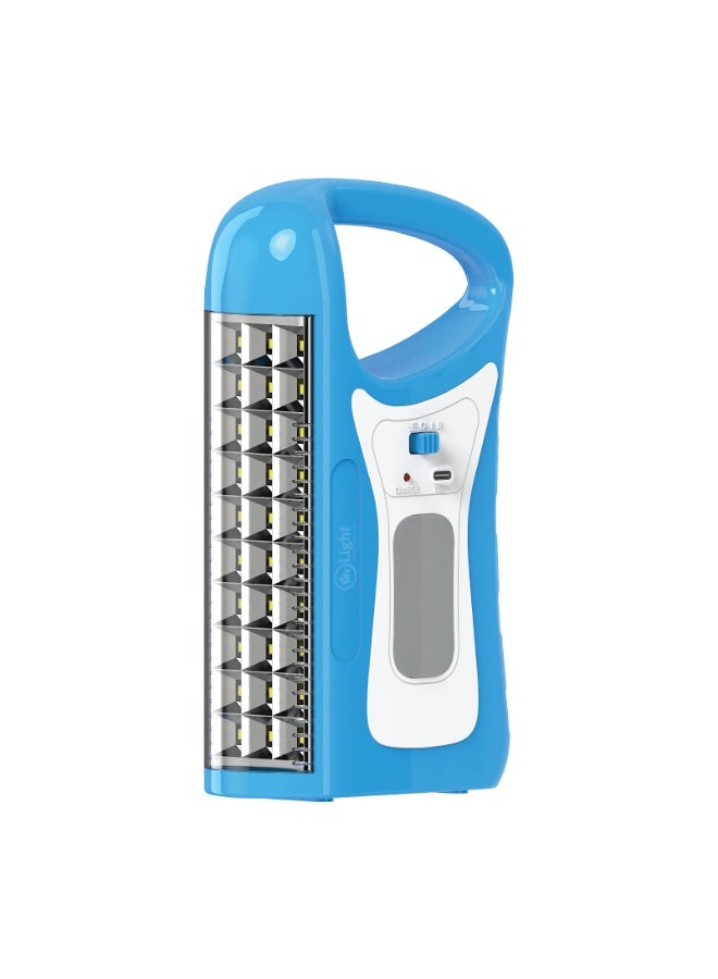 مستر لايت فانوس طوارئ قابل لإعادة الشحن