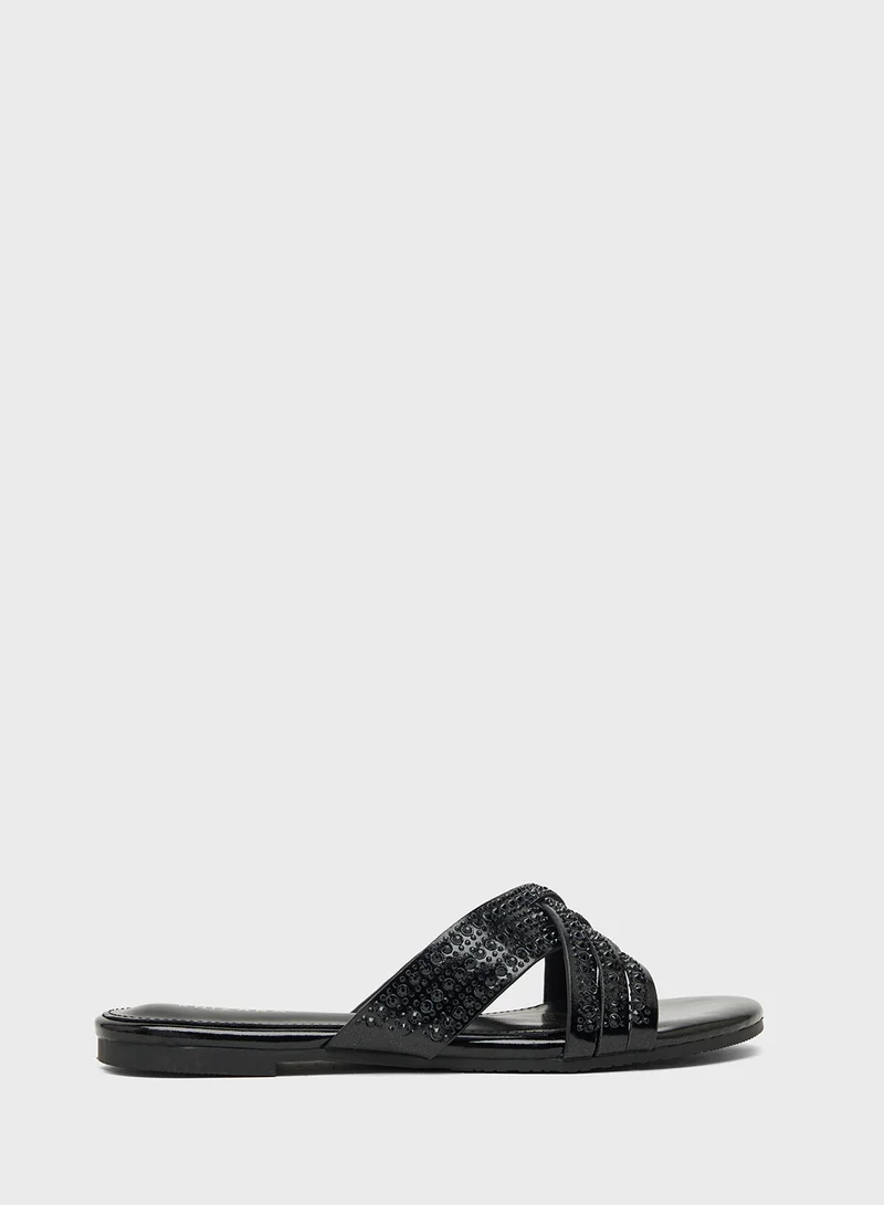 خزانة Ladies Flat Sandal