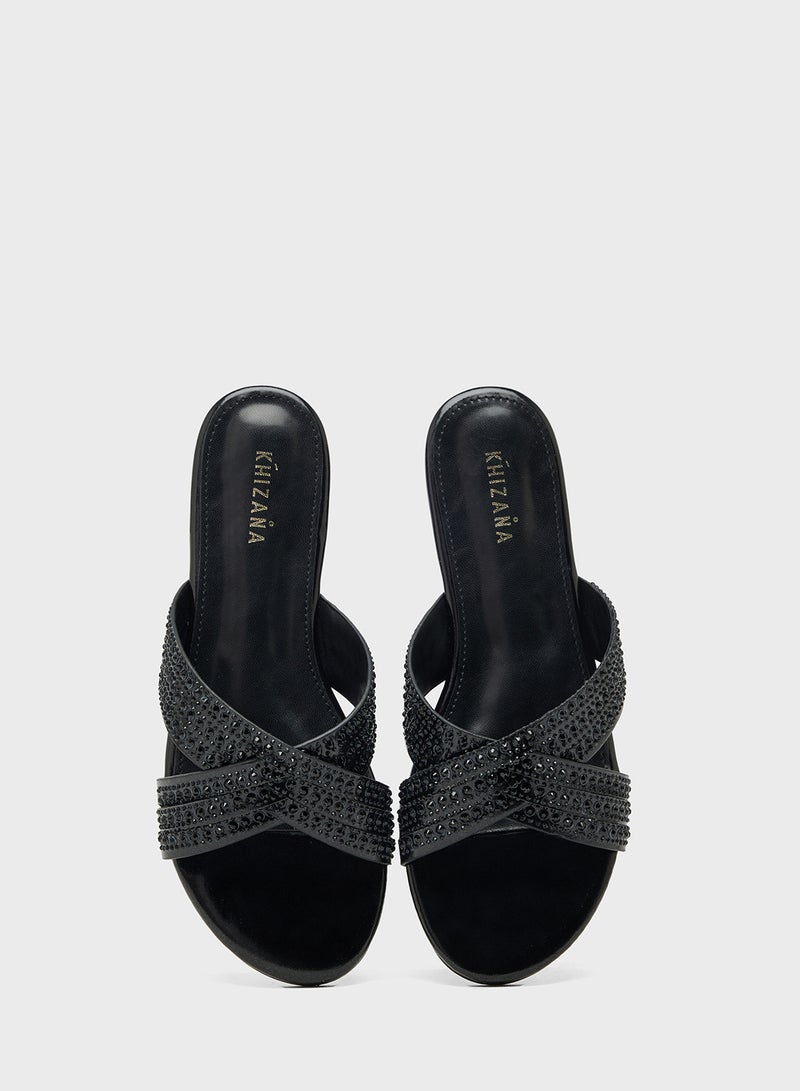 خزانة صندل نسائي مسطح - Image 4