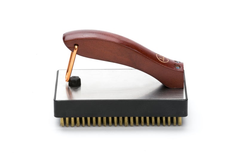 Outset QB47 Rosewood Collection Oversized Grill Brush - Image 1