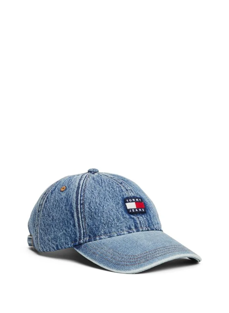 TOMMY JEANS Logo Denim Curved Peak Cap