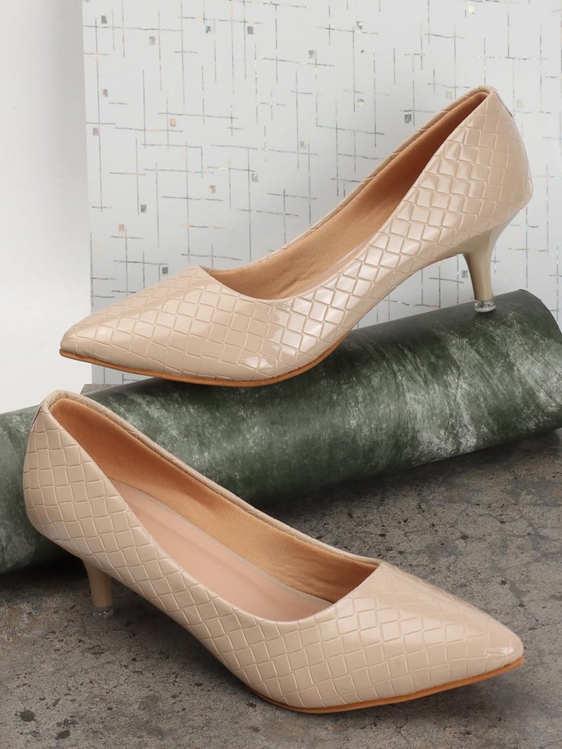 Carlton London CL Women Shoes,Beige,UK-8 - Image 4