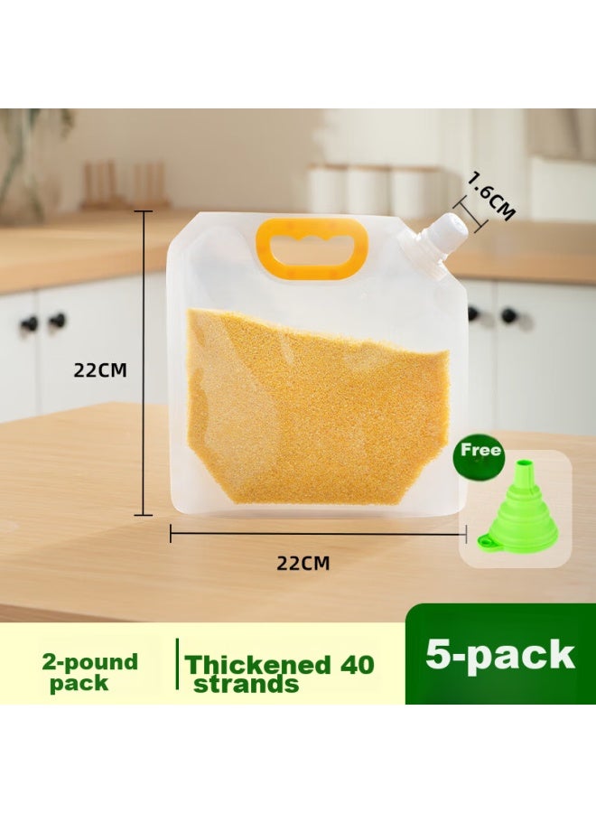 Ankou Multi-grain Storage Sealed Bags, Food-grade Rice Bags, Grain Storage Bags, Bean And Grain Storage Bags - Image 1