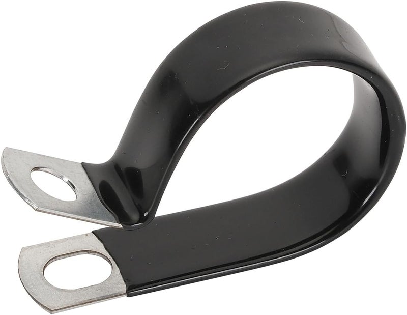 ACATMOON 5/8 inch Vinyl Coated Cable Clamp,Closed Pipe Clamp Vinyl Dipped Clamp for Wiring,Tubes(pack of 20) - Image 1