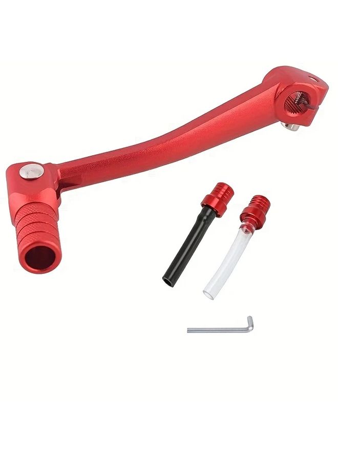 مقبض ناقل الحركة القابل للطي من الألومنيوم CNC الأخضر للأجهزة لدراجات XR50 وXR80 وCRF50 وCRF50 و125cc و70cc للطرق الوعرة - Image 1