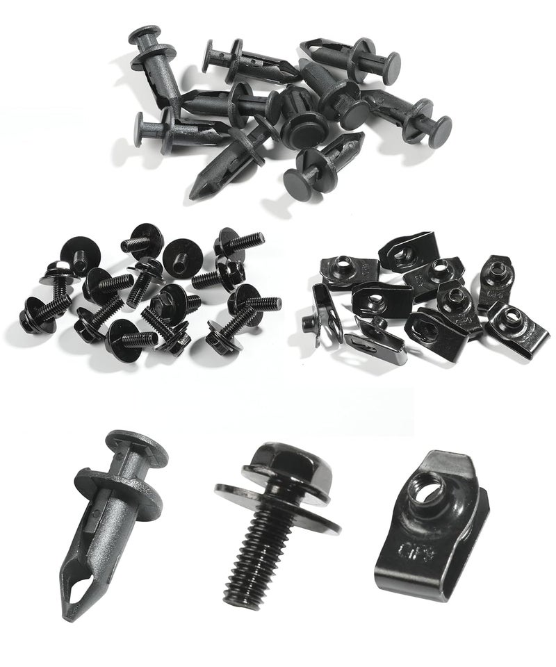 SUJADE YAKEFLY 35 PCS Engine Under Cover Splash Shield Kit - Image 1