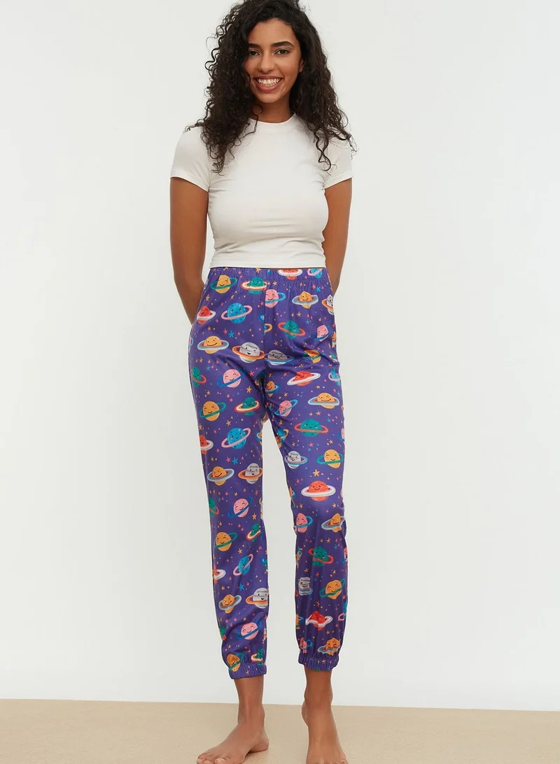 trendyol Printed Knitted Pyjama