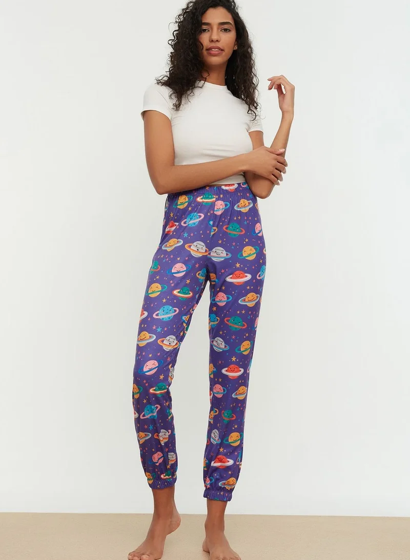 trendyol Printed Knitted Pyjama