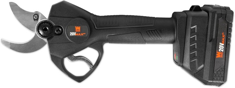 Wen 20V Max Brushless Cordless 1-3/16-Inch Pruning Shears with 2.0Ah Battery and Charger (20731) - Image 1