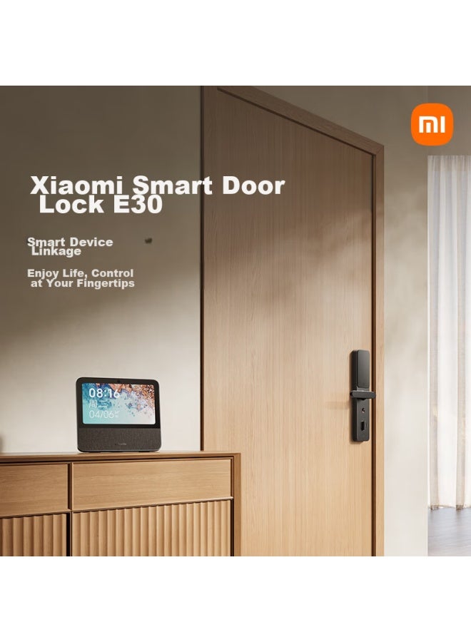 Millet Xiaomi Smart Door Lock E30, C-grade Lock Cylinder, Fingerprint Lock, Electronic Lock For Home Use, Anti-theft Door Lock, Password Lock - Image 4