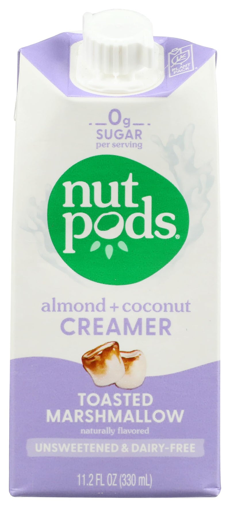NUTPODS Toasted Marshmallow Unsweetened Dairy Free Creamer, 11.2 FZ - Image 1