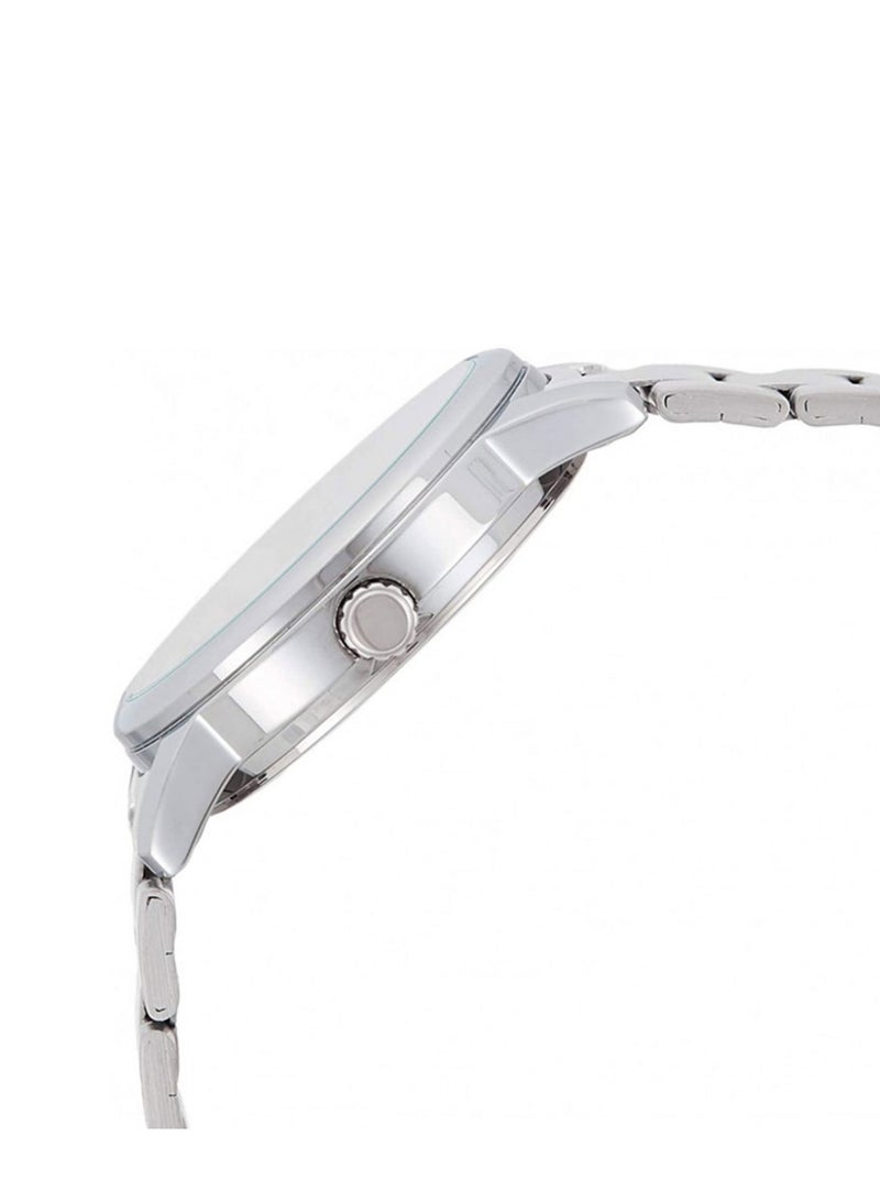 CASIO Mens Blue Dial Stainless Steel Watch - MTP-E335D-2E1VDF - Image 2