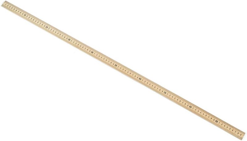 hand2mind hand2mind Wood Economy MeterstickYardstick for School Classroom Home or Office Pack of 10 - Image 5