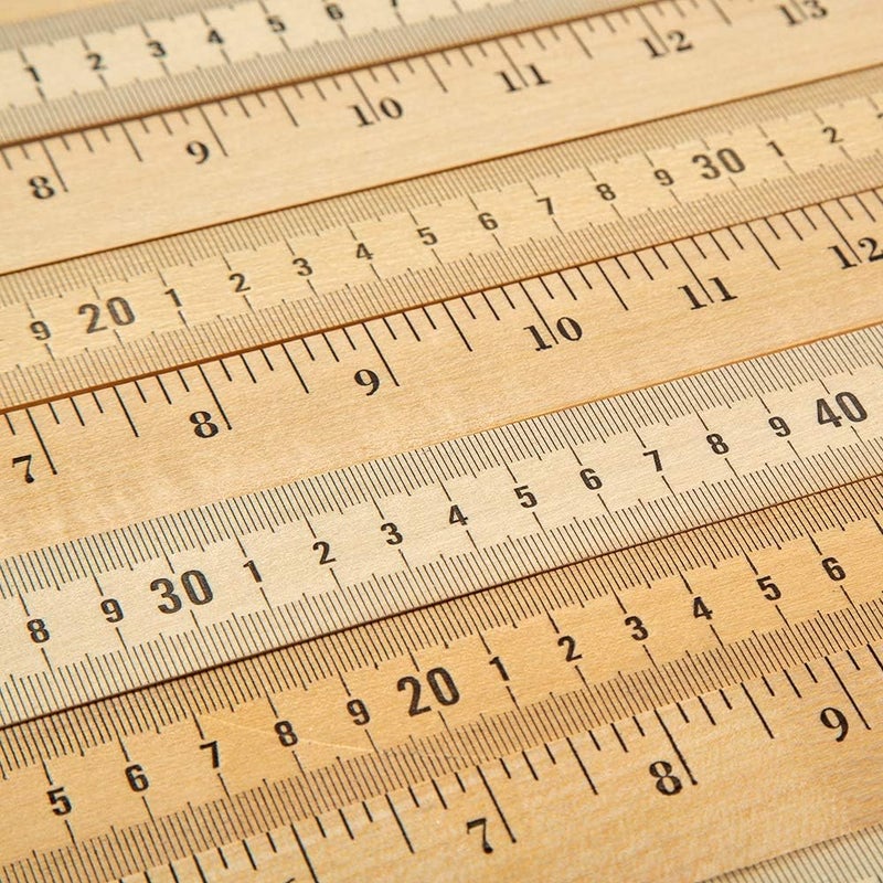 hand2mind hand2mind Wood Economy MeterstickYardstick for School Classroom Home or Office Pack of 10 - Image 4