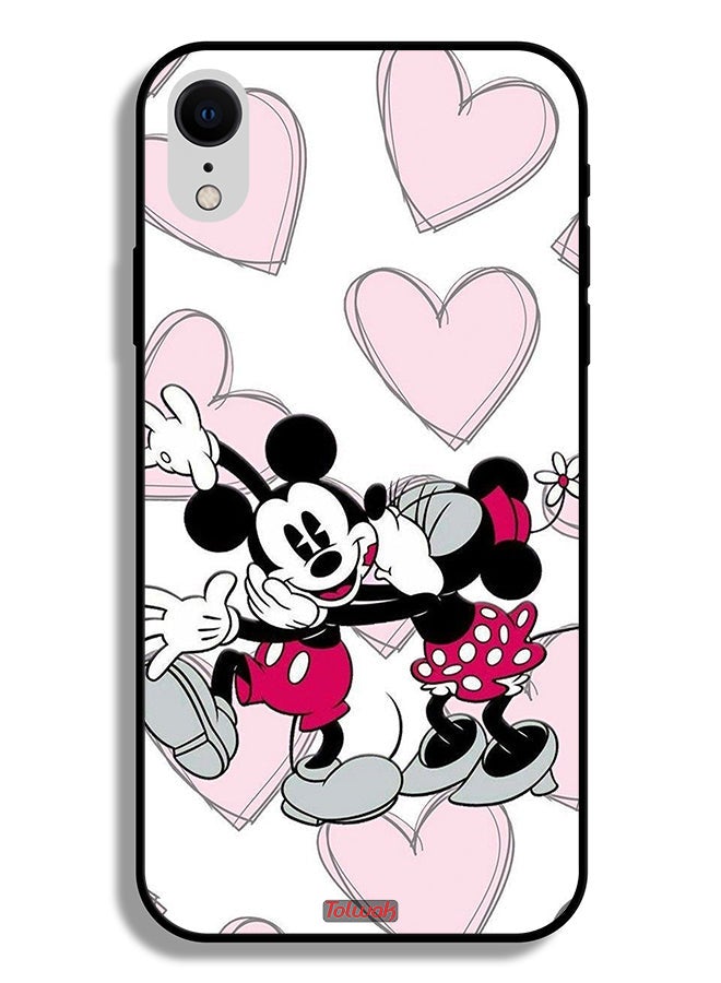 Tolwak Apple iPhone XR Protective Case Mickey Mouse Hug - Image 2