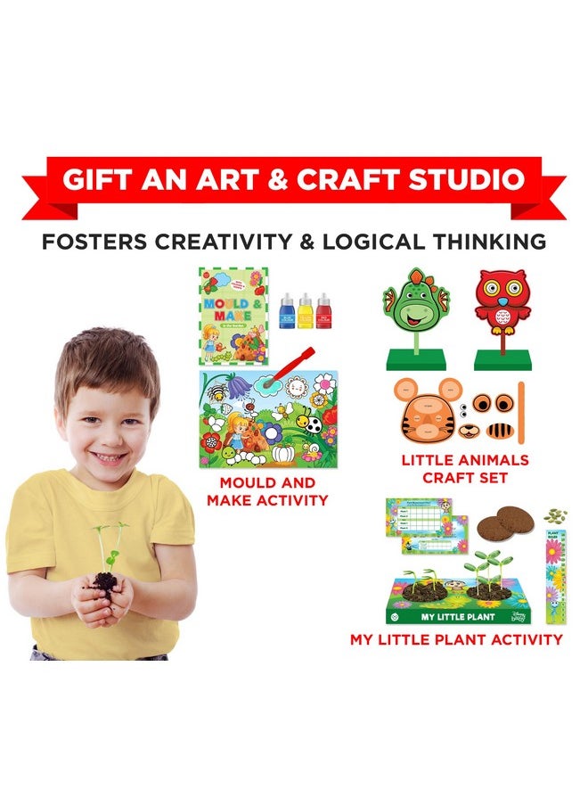 Einstein Box Einstein Box Featuring Disney Birthday Gift Set for 3 Year Old Boys & Girls | 3-in-1 Gift Set of Learning with Disney Characters Including Mickey & Minni Mouse, Simba & Others|  - Image 5
