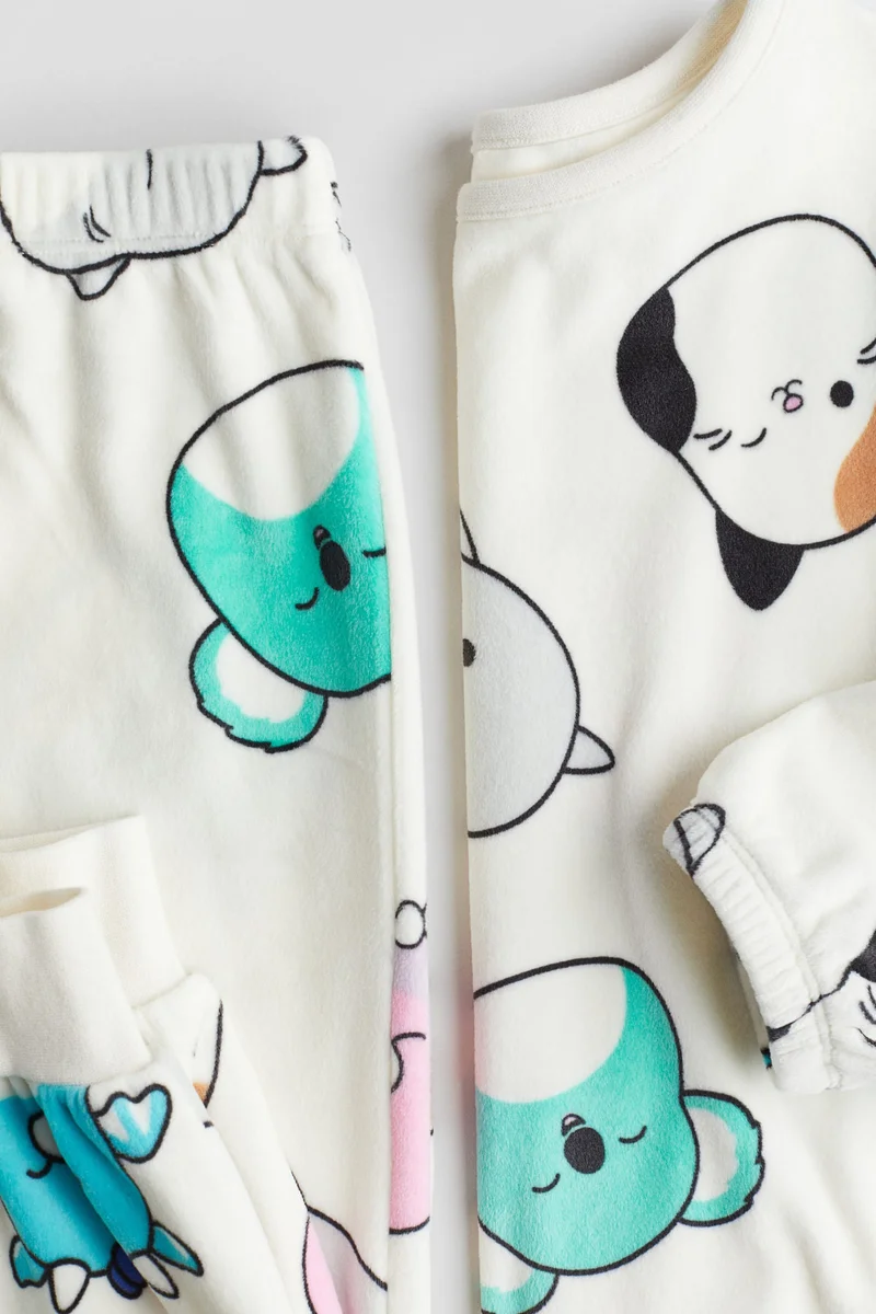 اتش اند ام Printed Velour Pyjamas