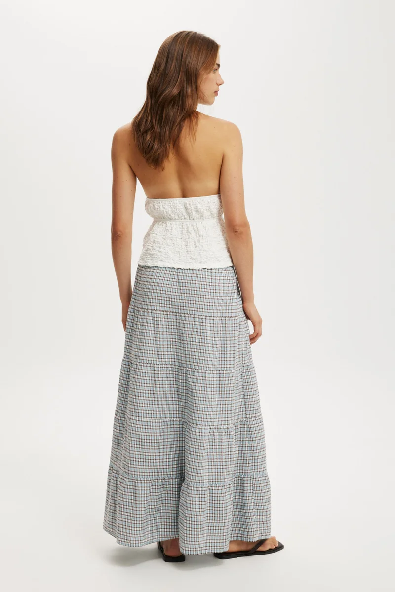 Cotton On Haven Multi Tiered Maxi Skirt
