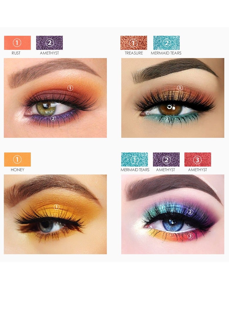 فوكالور لوحة ظلال عيون مكياج تدوم طويلاً من Endless Possibilities تحتوي على 30 لونًا - Image 4
