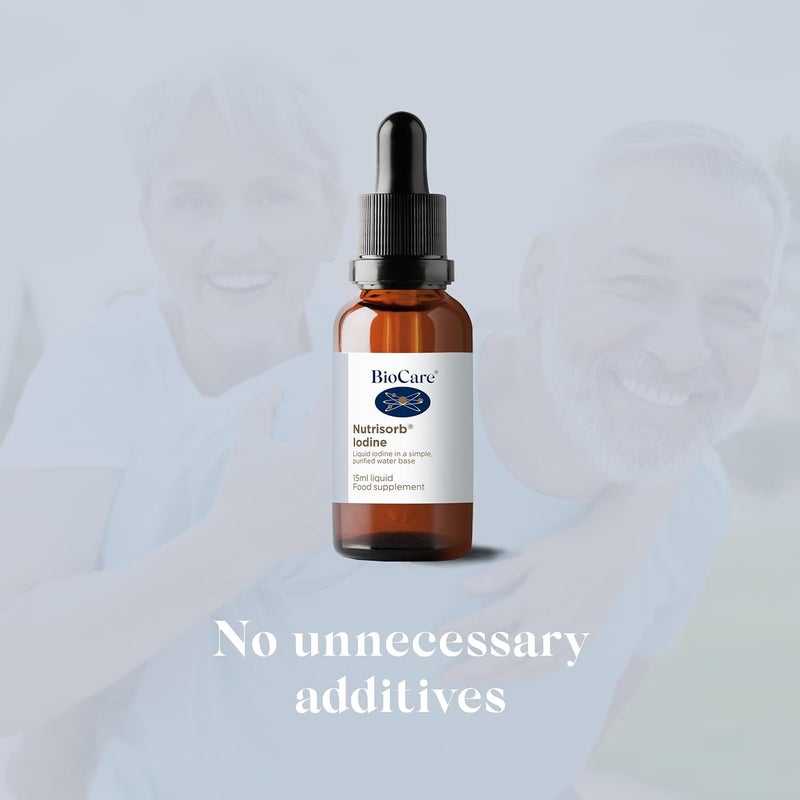 BioCare Nutrisorb Iodine for Thyroid Energy Support 15ml - Image 3
