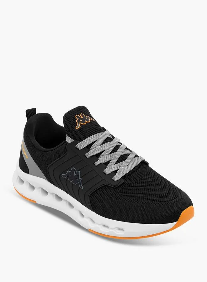 Kappa Men Logo Embossed Lace-Up Sports Shoes