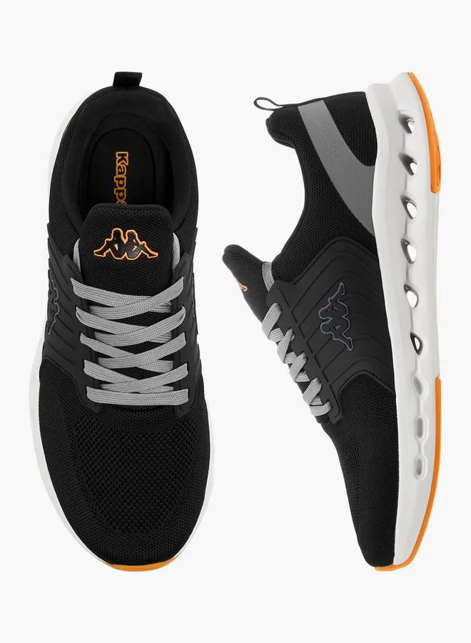 Kappa Men Logo Embossed Lace-Up Sports Shoes