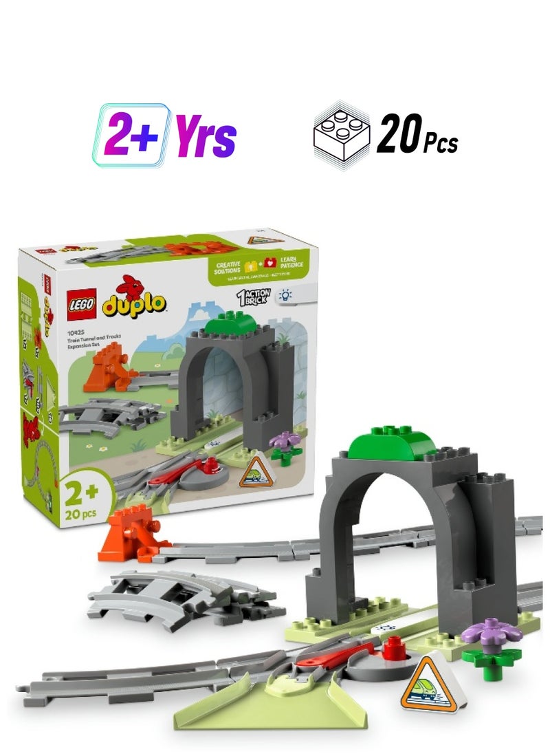 LEGO LEGO DUPLO Town Train Tunnel & Tracks Expansion Set 10425  - Image 1