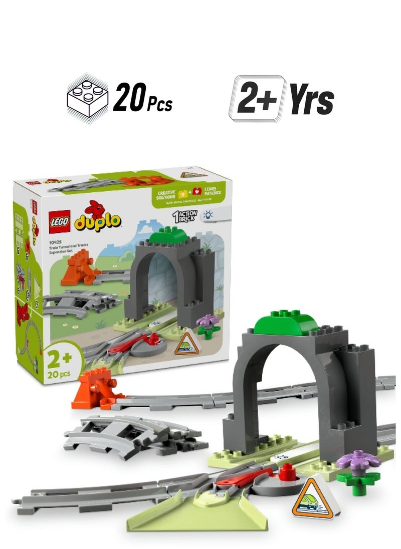 LEGO LEGO DUPLO Town Train Tunnel & Tracks Expansion Set 10425  - Image 1