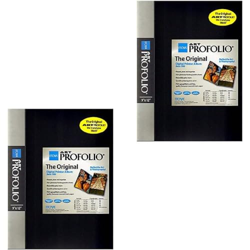 Itoya Art Profolio Storage/Display Book 9 in. x 12 in. 24 [Pack of 2 ] - Image 1