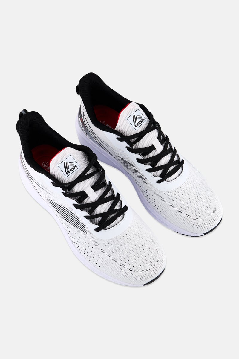 RBX Men Lace Up Hiking Shoes, White - Image 4