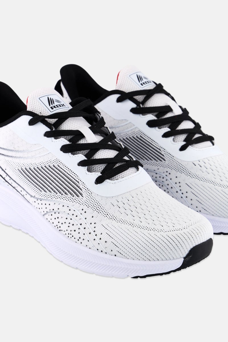 RBX Men Lace Up Hiking Shoes, White - Image 3