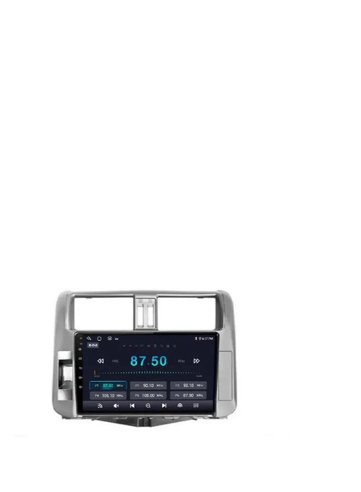 MNT Toyota Prado from 2010 to 2013 car screen from the car's infotainment system. It runs on Android and supports features such as Apple CarPlay and Android Auto, allowing you to easily connect your smartphone. It also offers a high display resolution of up to 1080 pixels, making it excellent for displaying information and maps clearly. - Image 2