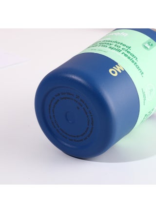 12OZ الأطفال العزل الفولاذ المقاوم للصدأ القش المرن المقاوم للانسكاب، سهل التنظيف، الأطفال زجاجة المياه، عظيم للسفر، غسالة الأطباق آمنة - view 2