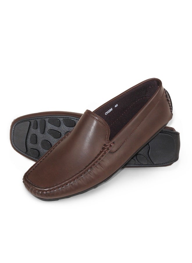 BOTELI Mens Loafer Casual Leather Driving Moccasin Shoes For Men Big Size 40-45  - Image 1