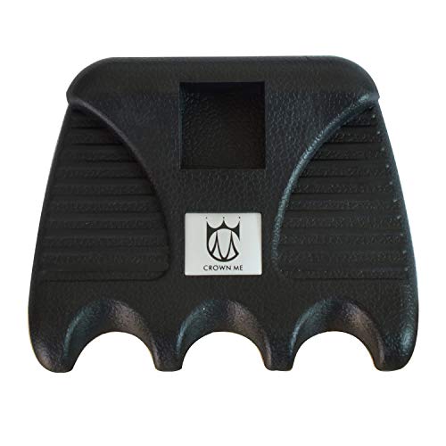 CROWN ME Cue Hoder, Cue Rest Cue Stick Holder, Portable Weighted Billiard Cue Rack with Chalk Holder, Pool Cue Holder, 3 Holes - Image 3