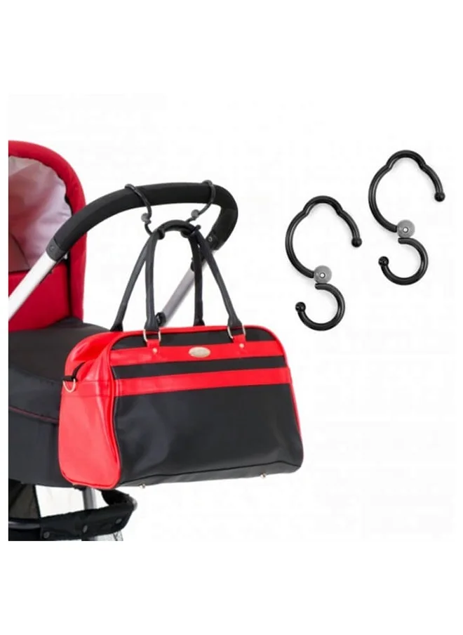 hauck Pack Of 2 Hook Me Baby Push Chair Hooks