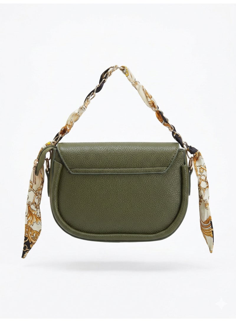 لايف ستيلاش  حقيبة كروس جلد بمشبك مغناطيسي - زيتي ZC-1 - Image 4