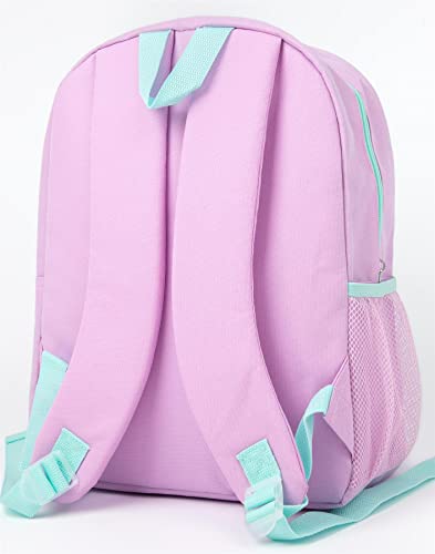 Barbie Girls 4 Piece Backpack Set | Kids Multicolor Rucksack Bundle with School Bag, Pencil Case, Lunch Bag & Water Bottle - Image 4