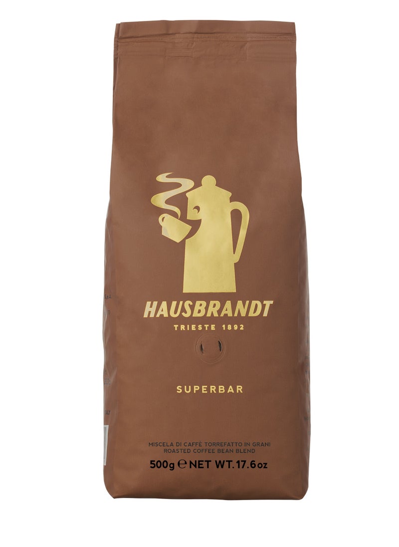 HAUSBRANDT - Hausbrandt superbar espresso whole beans 500 gr - Image 1