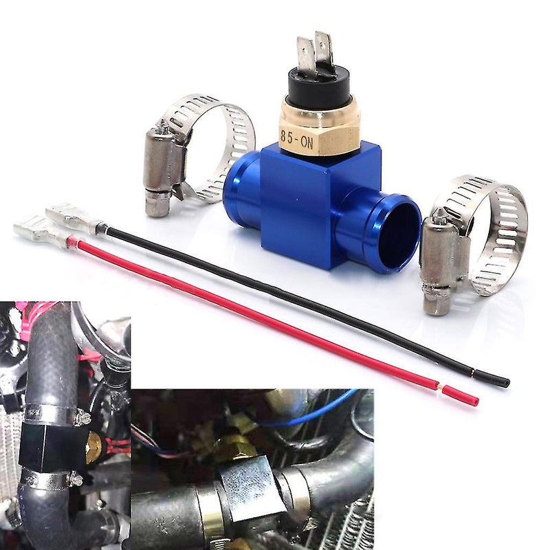 Durable Temperature Switch Radiator Fan Thermostat For Motorbike Cooling System black - Image 4