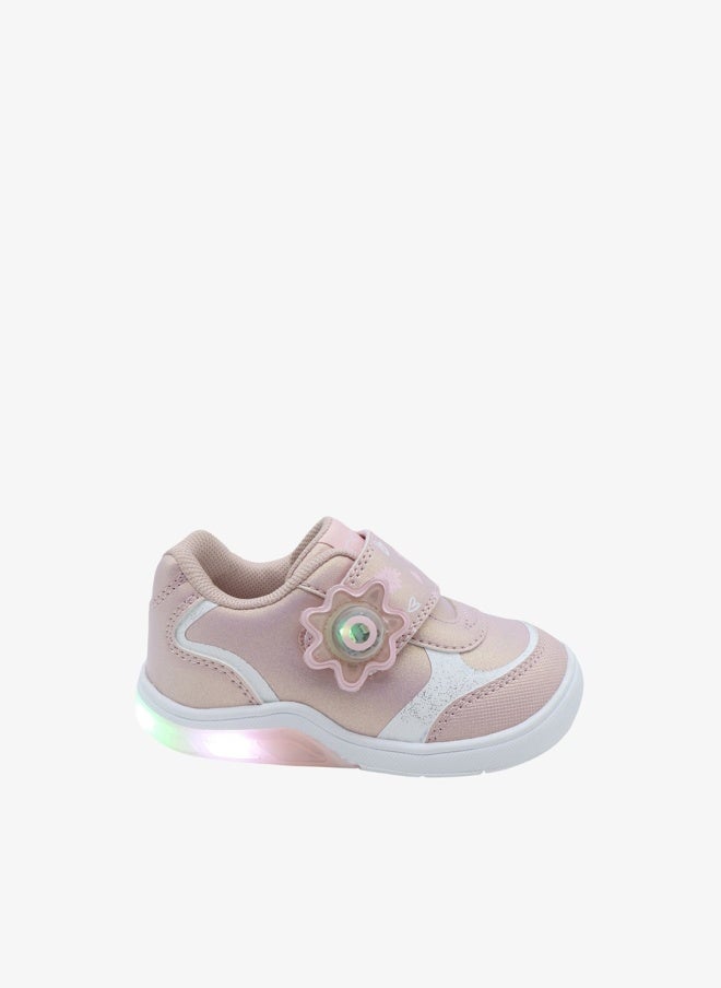 Light‑Up Casual Shoes with Strap Closure