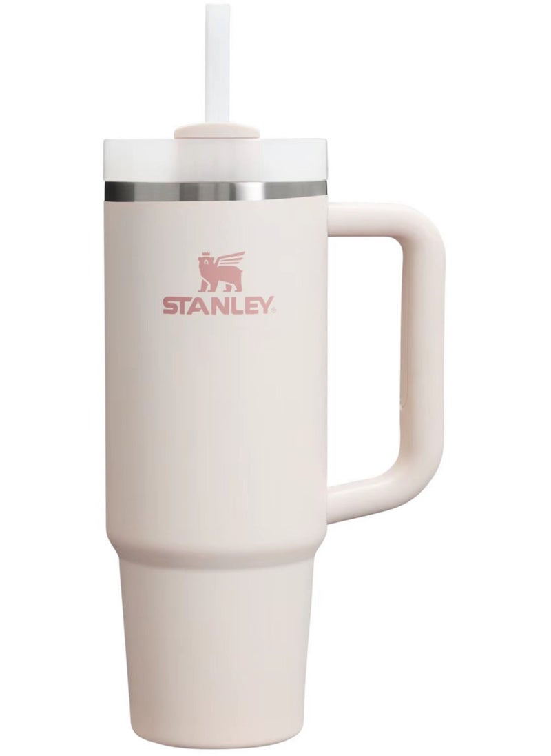 Stanley - Quencher Stainless Steel Vacuum Insulated Tumbler with Lid and Straw for Water, Iced Tea or Coffee, Smoothie and More, 40 oz - Image 1