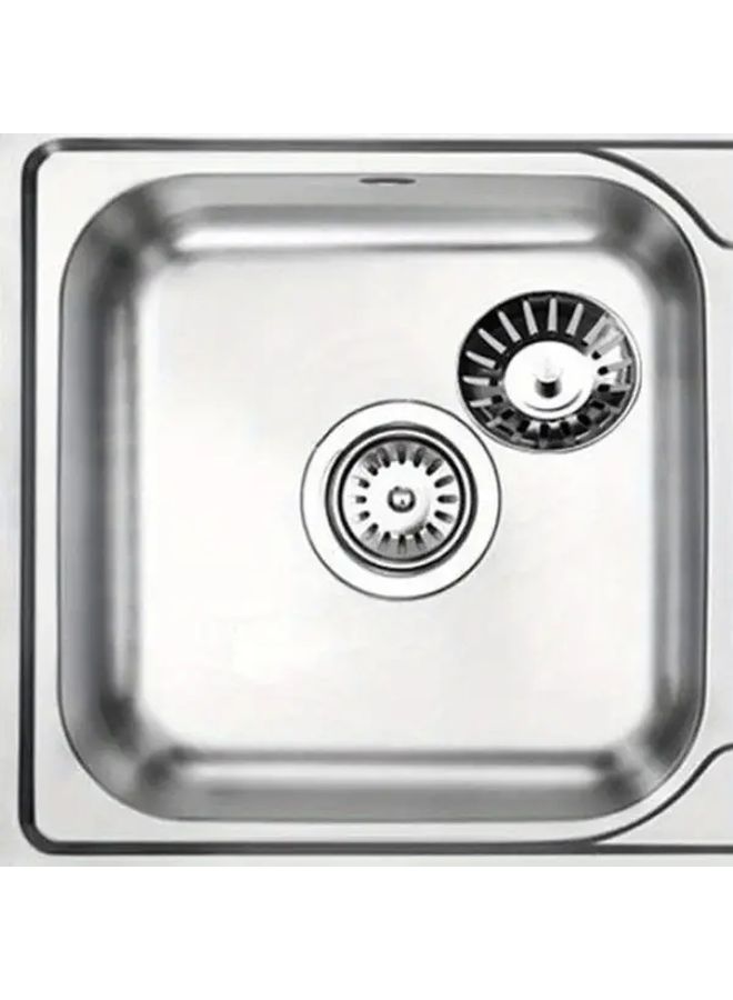 Silvery Stainless Steel Sink Strainer Stopper Lever Drain Cover Heavy Duty Kitchen Bathroom - Image 2