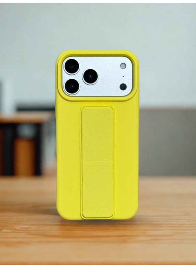 No branded Premium Silicone Kickstand Case – Slim Protective Cover with Foldable Stand for Everyday Use - Image 2