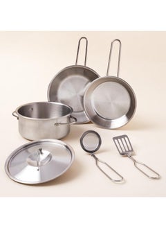 KidKraft KidKraft Deluxe Cookware Set with Food, Gift for Ages 3+  - Image 4