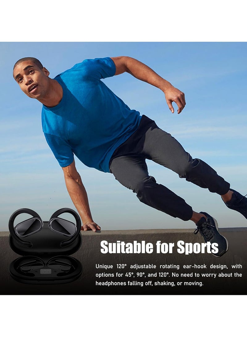 Real Time AI Language Translator Earbuds, 3 in 1 Wireless Earbuds with 144 Languages & Accents, Bluetooth 5.4，APP Enabled Translator Device for Travel, Business, iOS & Android (Black)  - Image 4