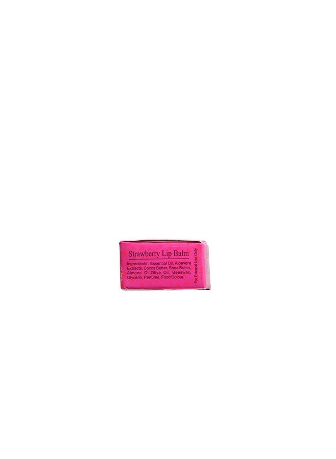 KHADI RISHIKESH Herbal Strawberry Lip Balm - 8GM Pack - Image 2