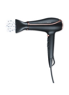 Beurer HC 80 Professional Hair Dryer, Powerful 2200W Motor, Ionic Technology for Frizz-Free Shine, Adjustable Heat And Speed Settings, Cool Shot Function, Lightweight And Ergonomic Design  - Image 3